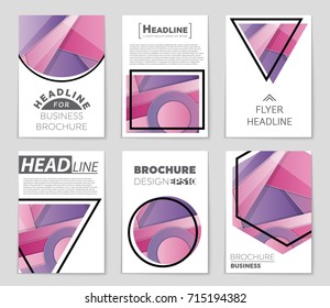 Abstract vector layout background set. For art template design, list, front page, mockup brochure theme style, banner, idea, cover, booklet, print, flyer, book, blank, card, ad, sign, sheet,, a4.