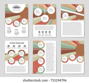 Abstract vector layout background set. For art template design, list, front page, mockup brochure theme style, banner, idea, cover, booklet, print, flyer, book, blank, card, ad, sign, sheet,, a4.