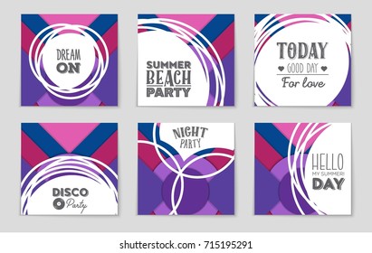 Abstract vector layout background set. For art template design, list, front page, mockup brochure theme style, banner, idea, cover, booklet, print, flyer, book, blank, card, ad, sign, sheet,, a4.