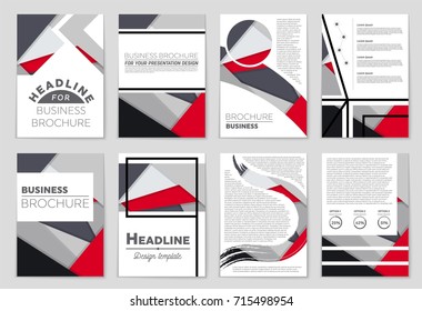 Abstract vector layout background set. For art template design, list, front page, mockup brochure theme style, banner, idea, cover, booklet, print, flyer, book, blank, card, ad, sign, sheet,, a4.