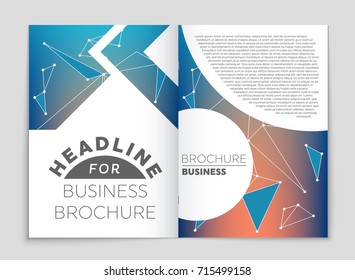 Abstract vector layout background set. For art template design, list, front page, mockup brochure theme style, banner, idea, cover, booklet, print, flyer, book, blank, card, ad, sign, sheet, a4.