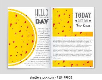 Abstract vector layout background set. For art template design, list, front page, mockup brochure theme style, banner, idea, cover, booklet, print, flyer, book, blank, card, ad, sign, sheet, a4