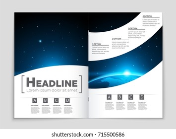 Abstract vector layout background set. For art template design, list, front page, mockup brochure theme style, banner, idea, cover, booklet, print, flyer, book, blank, card, ad, sign, sheet, a4