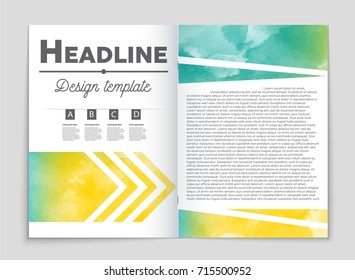 Abstract vector layout background set. For art template design, list, front page, mockup brochure theme style, banner, idea, cover, booklet, print, flyer, book, blank, card, ad, sign, sheet, a4.