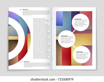 Abstract vector layout background set. For art template design, list, front page, mockup brochure theme style, banner, idea, cover, booklet, print, flyer, book, blank, card, ad, sign, sheet, a4