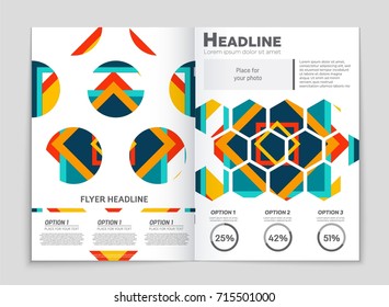 Abstract vector layout background set. For art template design, list, front page, mockup brochure theme style, banner, idea, cover, booklet, print, flyer, book, blank, card, ad, sign, sheet, a4.