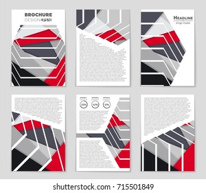 Abstract vector layout background set. For art template design, list, front page, mockup brochure theme style, banner, idea, cover, booklet, print, flyer, book, blank, card, ad, sign, sheet,, a4.
