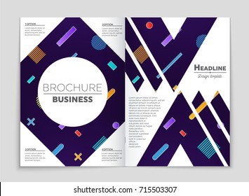 Abstract vector layout background set. For art template design, list, front page, mockup brochure theme style, banner, idea, cover, booklet, print, flyer, book, blank, card, ad, sign, sheet, a4.