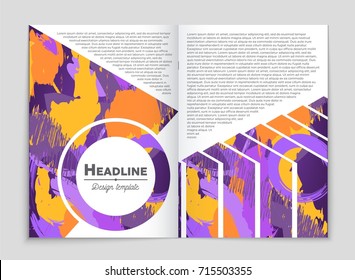 Abstract vector layout background set. For art template design, list, front page, mockup brochure theme style, banner, idea, cover, booklet, print, flyer, book, blank, card, ad, sign, sheet, a4