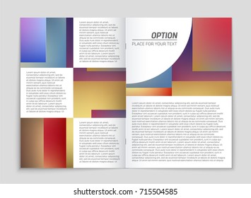 Abstract vector layout background set. For art template design, list, front page, mockup brochure theme style, banner, idea, cover, booklet, print, flyer, book, blank, card, ad, sign, sheet, a4