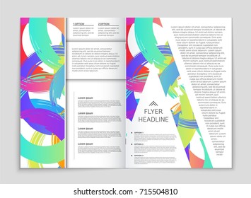 Abstract vector layout background set. For art template design, list, front page, mockup brochure theme style, banner, idea, cover, booklet, print, flyer, book, blank, card, ad, sign, sheet, a4