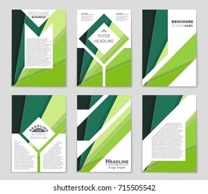 Abstract vector layout background set. For art template design, list, front page, mockup brochure theme style, banner, idea, cover, booklet, print, flyer, book, blank, card, ad, sign, sheet,, a4.