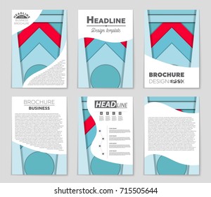 Abstract vector layout background set. For art template design, list, front page, mockup brochure theme style, banner, idea, cover, booklet, print, flyer, book, blank, card, ad, sign, sheet,, a4.