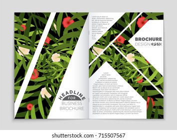 Abstract vector layout background set. For art template design, list, front page, mockup brochure theme style, banner, idea, cover, booklet, print, flyer, book, blank, card, ad, sign, sheet, a4