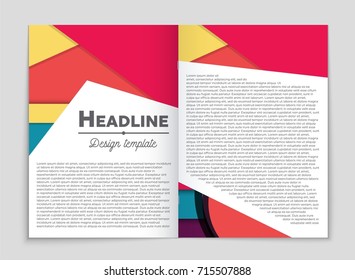 Abstract vector layout background set. For art template design, list, front page, mockup brochure theme style, banner, idea, cover, booklet, print, flyer, book, blank, card, ad, sign, sheet,, a4.