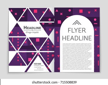 Abstract vector layout background set. For art template design, list, front page, mockup brochure theme style, banner, idea, cover, booklet, print, flyer, book, blank, card, ad, sign, sheet, a4.