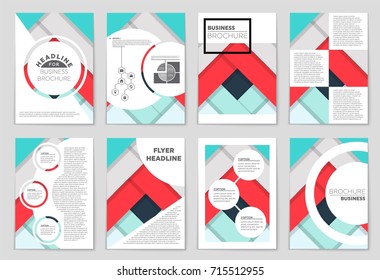 Abstract vector layout background set. For art template design, list, front page, mockup brochure theme style, banner, idea, cover, booklet, print, flyer, book, blank, card, ad, sign, sheet,, a4.