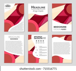 Abstract vector layout background set. For art template design, list, front page, mockup brochure theme style, banner, idea, cover, booklet, print, flyer, book, blank, card, ad, sign, sheet,, a4.