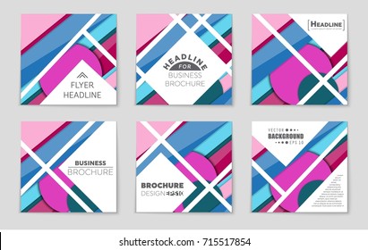 Abstract vector layout background set. For art template design, list, front page, mockup brochure theme style, banner, idea, cover, booklet, print, flyer, book, blank, card, ad, sign, sheet,, a4.