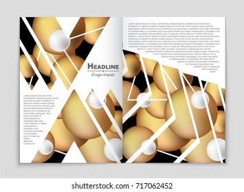 Abstract vector layout background set. For art template design, list, front page, mockup brochure theme style, banner, idea, cover, booklet, print, flyer, book, blank, card, ad, sign, sheet, a4.