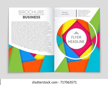 Abstract vector layout background set. For art template design, list, front page, mockup brochure theme style, banner, idea, cover, booklet, print, flyer, book, blank, card, ad, sign, sheet,, a4.