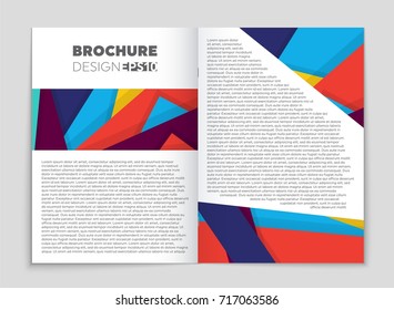 Abstract vector layout background set. For art template design, list, front page, mockup brochure theme style, banner, idea, cover, booklet, print, flyer, book, blank, card, ad, sign, sheet,, a4.