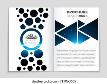 Abstract vector layout background set. For art template design, list, front page, mockup brochure theme style, banner, idea, cover, booklet, print, flyer, book, blank, card, ad, sign, sheet, a4