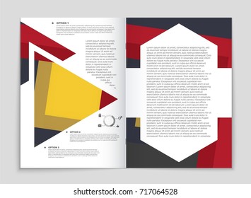 Abstract vector layout background set. For art template design, list, front page, mockup brochure theme style, banner, idea, cover, booklet, print, flyer, book, blank, card, ad, sign, sheet,, a4.