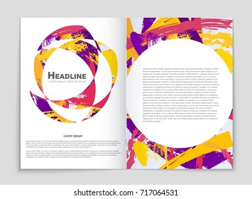 Abstract vector layout background set. For art template design, list, front page, mockup brochure theme style, banner, idea, cover, booklet, print, flyer, book, blank, card, ad, sign, sheet, a4