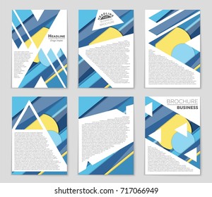 Abstract vector layout background set. For art template design, list, front page, mockup brochure theme style, banner, idea, cover, booklet, print, flyer, book, blank, card, ad, sign, sheet,, a4.