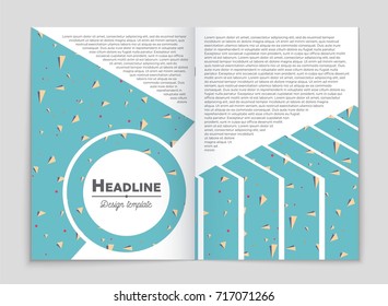 Abstract vector layout background set. For art template design, list, front page, mockup brochure theme style, banner, idea, cover, booklet, print, flyer, book, blank, card, ad, sign, sheet, a4