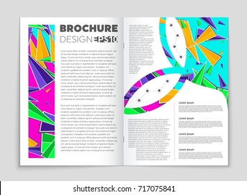 Abstract vector layout background set. For art template design, list, front page, mockup brochure theme style, banner, idea, cover, booklet, print, flyer, book, blank, card, ad, sign, sheet, a4.