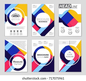 Abstract vector layout background set. For art template design, list, front page, mockup brochure theme style, banner, idea, cover, booklet, print, flyer, book, blank, card, ad, sign, sheet,, a4.