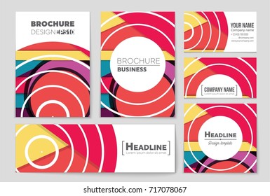 Abstract vector layout background set. For art template design, list, front page, mockup brochure theme style, banner, idea, cover, booklet, print, flyer, book, blank, card, ad, sign, sheet,, a4.