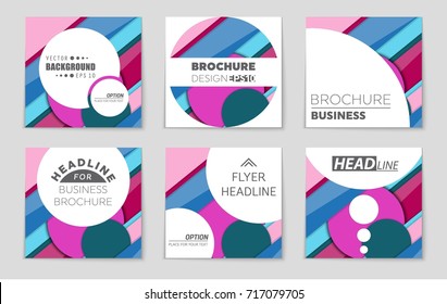 Abstract vector layout background set. For art template design, list, front page, mockup brochure theme style, banner, idea, cover, booklet, print, flyer, book, blank, card, ad, sign, sheet,, a4.