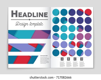 Abstract vector layout background set. For art template design, list, front page, mockup brochure theme style, banner, idea, cover, booklet, print, flyer, book, blank, card, ad, sign, sheet,, a4.