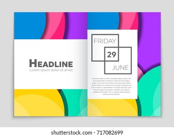 Abstract vector layout background set. For art template design, list, front page, mockup brochure theme style, banner, idea, cover, booklet, print, flyer, book, blank, card, ad, sign, sheet,, a4.