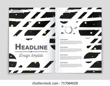 Abstract vector layout background set. For art template design, list, front page, mockup brochure theme style, banner, idea, cover, booklet, print, flyer, book, blank, card, ad, sign, sheet, a4