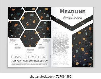 Abstract vector layout background set. For art template design, list, front page, mockup brochure theme style, banner, idea, cover, booklet, print, flyer, book, blank, card, ad, sign, sheet, a4