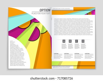 Abstract vector layout background set. For art template design, list, front page, mockup brochure theme style, banner, idea, cover, booklet, print, flyer, book, blank, card, ad, sign, sheet,, a4.