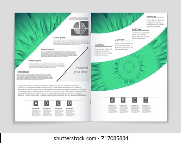 Abstract vector layout background set. For art template design, list, front page, mockup brochure theme style, banner, idea, cover, booklet, print, flyer, book, blank, card, ad, sign, sheet, a4.