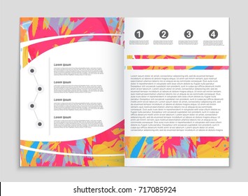 Abstract vector layout background set. For art template design, list, front page, mockup brochure theme style, banner, idea, cover, booklet, print, flyer, book, blank, card, ad, sign, sheet, a4