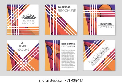 Abstract vector layout background set. For art template design, list, front page, mockup brochure theme style, banner, idea, cover, booklet, print, flyer, book, blank, card, ad, sign, sheet,, a4.