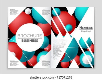 Abstract vector layout background set. For art template design, list, front page, mockup brochure theme style, banner, idea, cover, booklet, print, flyer, book, blank, card, ad, sign, sheet, a4.