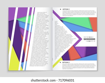 Abstract vector layout background set. For art template design, list, front page, mockup brochure theme style, banner, idea, cover, booklet, print, flyer, book, blank, card, ad, sign, sheet,, a4.