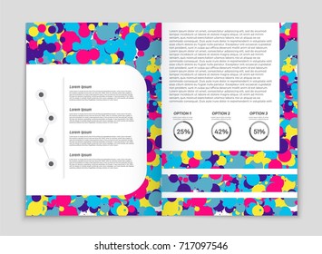 Abstract vector layout background set. For art template design, list, front page, mockup brochure theme style, banner, idea, cover, booklet, print, flyer, book, blank, card, ad, sign, sheet, a4.