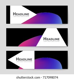 Abstract vector layout background set. For art template design, list, front page, mockup brochure theme style, banner, idea, cover, booklet, print, flyer, book, blank, card, ad, sign, sheet, a4