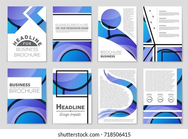 Abstract vector layout background set. For art template design, list, front page, mockup brochure theme style, banner, idea, cover, booklet, print, flyer, book, blank, card, ad, sign, sheet,, a4.