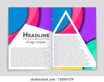 Abstract vector layout background set. For art template design, list, front page, mockup brochure theme style, banner, idea, cover, booklet, print, flyer, book, blank, card, ad, sign, sheet,, a4.