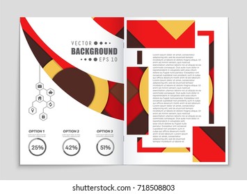 Abstract vector layout background set. For art template design, list, front page, mockup brochure theme style, banner, idea, cover, booklet, print, flyer, book, blank, card, ad, sign, sheet,, a4.